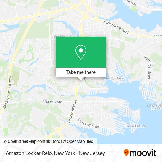 Mapa de Amazon Locker-Reio