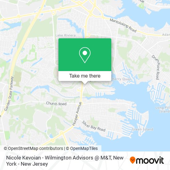Mapa de Nicole Kevoian - Wilmington Advisors @ M&T