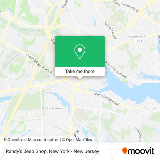 Randy's Jeep Shop map