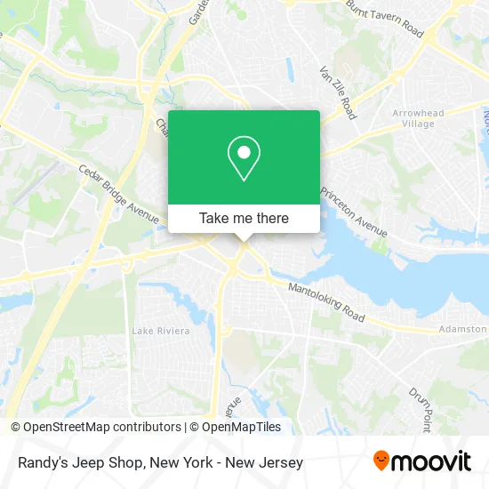 Randy's Jeep Shop map