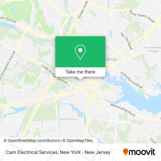 Cam Electrical Services map