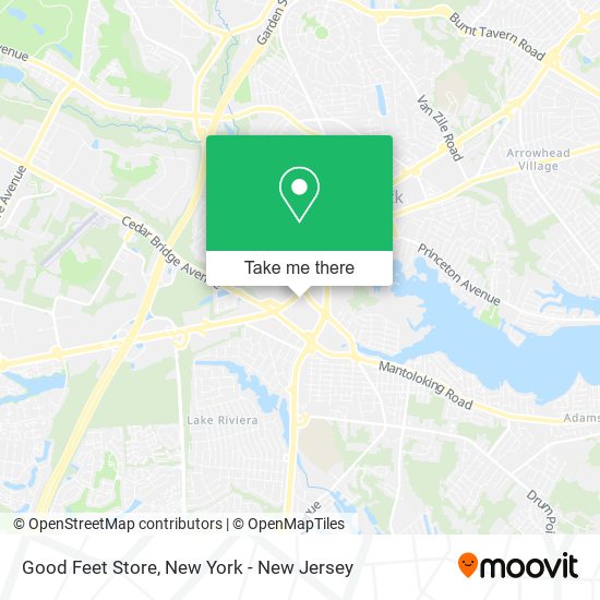Mapa de Good Feet Store