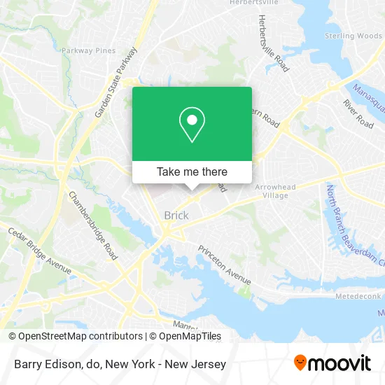 Barry Edison, do map