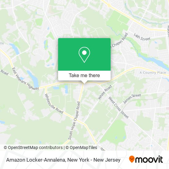 Mapa de Amazon Locker-Annalena