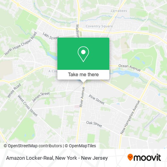 Amazon Locker-Real map