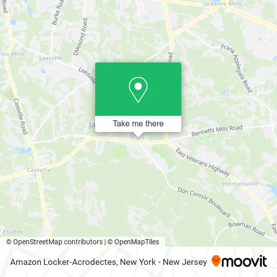 Amazon Locker-Acrodectes map