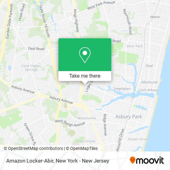 Amazon Locker-Abir map