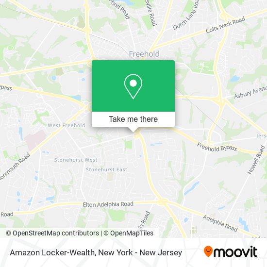 Amazon Locker-Wealth map