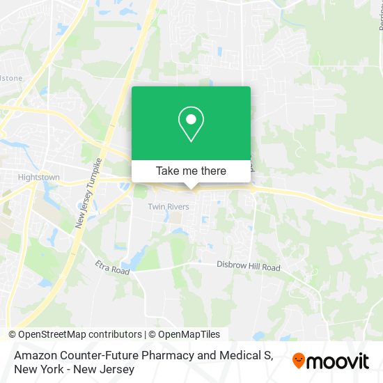 Mapa de Amazon Counter-Future Pharmacy and Medical S