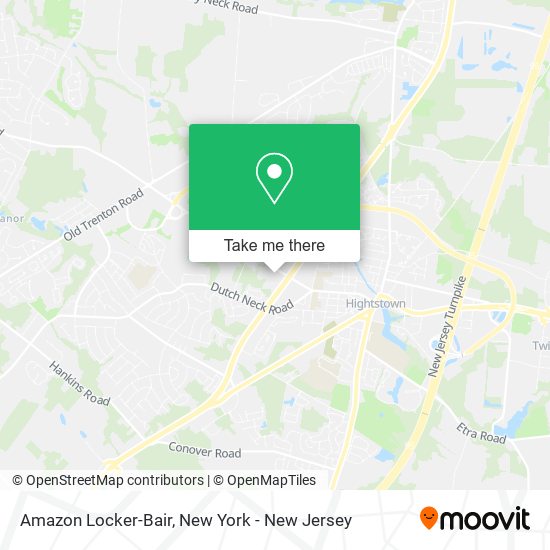 Amazon Locker-Bair map