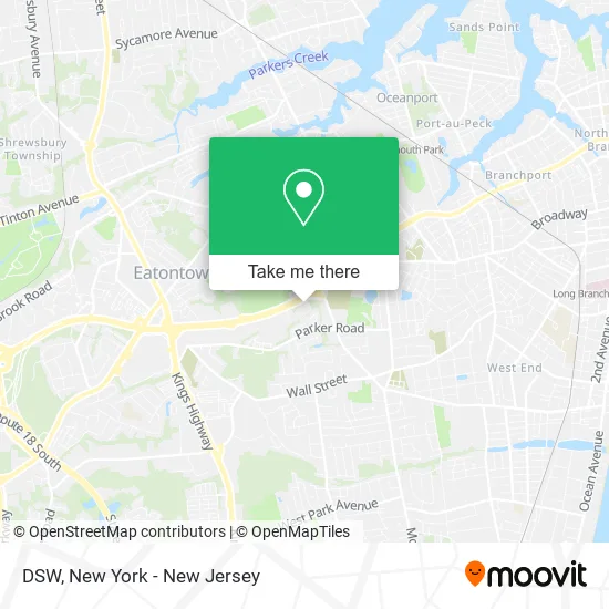 DSW map