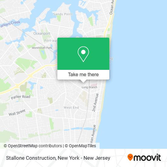 Stallone Construction map