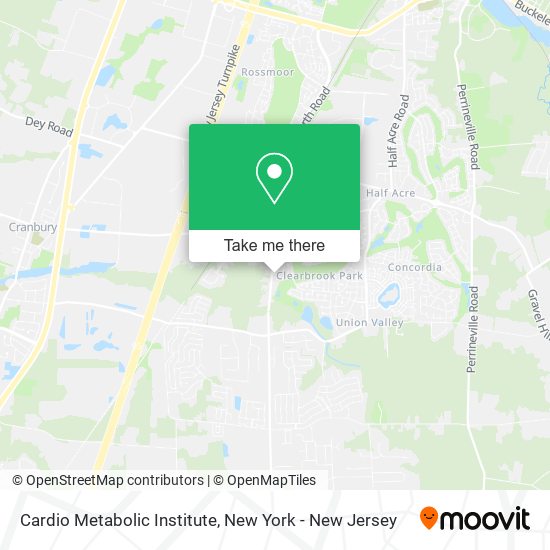 Mapa de Cardio Metabolic Institute