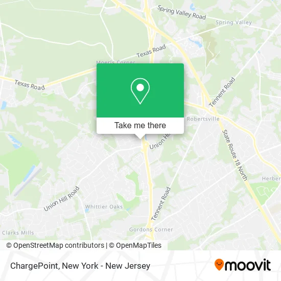 ChargePoint map