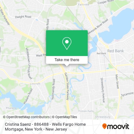 Mapa de Cristina Saenz - 886488 - Wells Fargo Home Mortgage