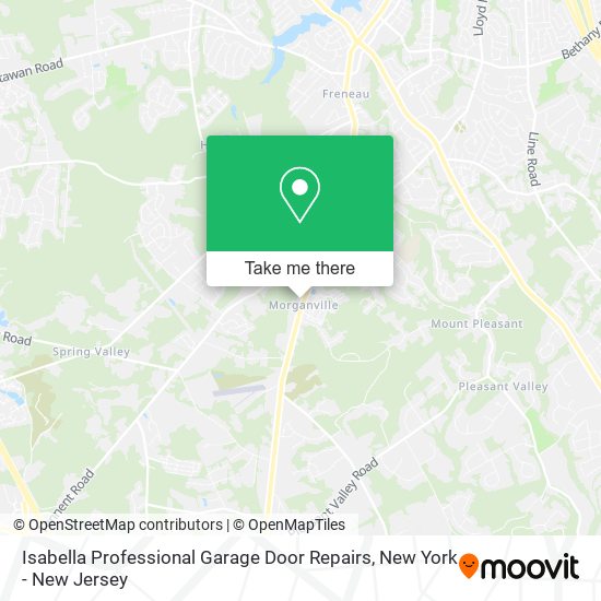 Mapa de Isabella Professional Garage Door Repairs