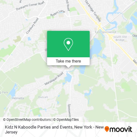 Kidz N Kaboodle Parties and Events map