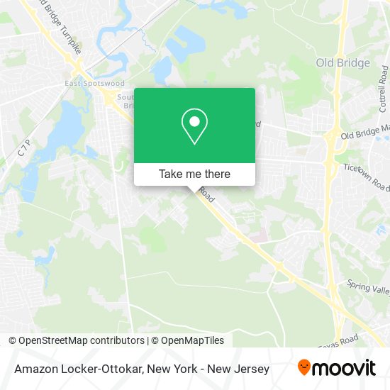 Mapa de Amazon Locker-Ottokar