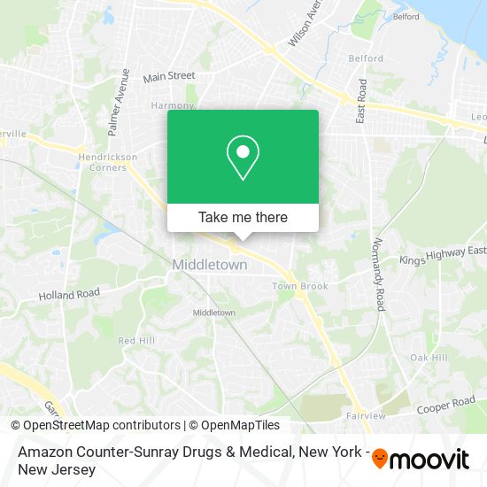 Amazon Counter-Sunray Drugs & Medical map