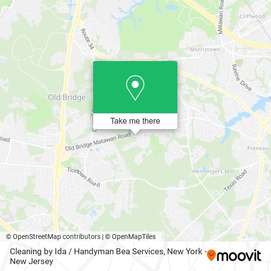 Cleaning by Ida / Handyman Bea Services map