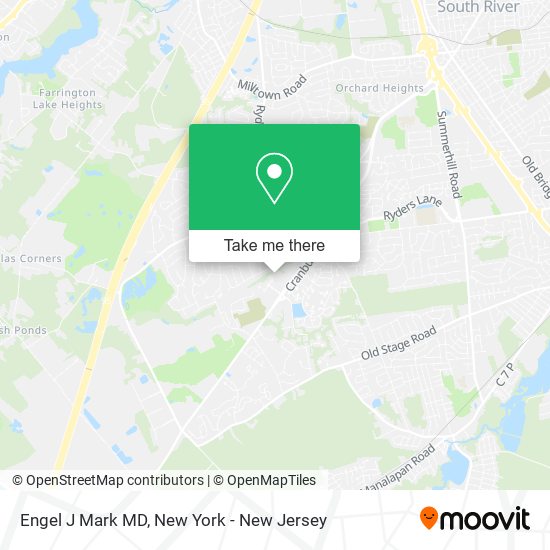 Engel J Mark MD map