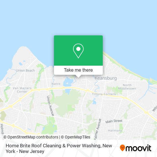 Mapa de Home Brite Roof Cleaning & Power Washing