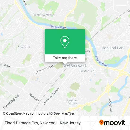 Flood Damage Pro map