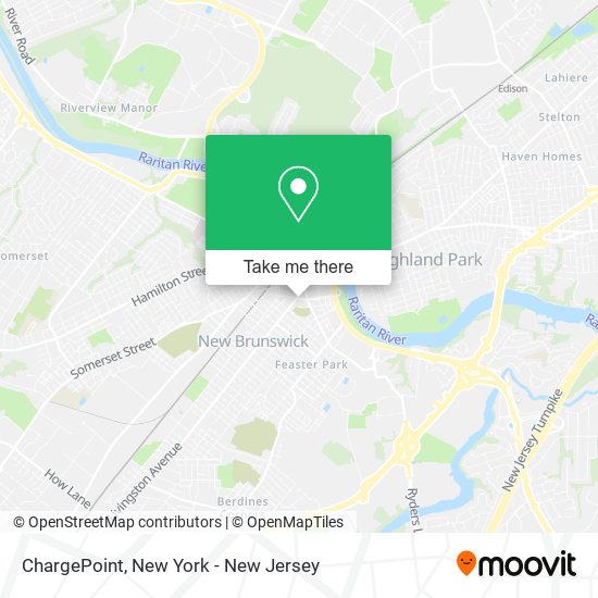 ChargePoint map