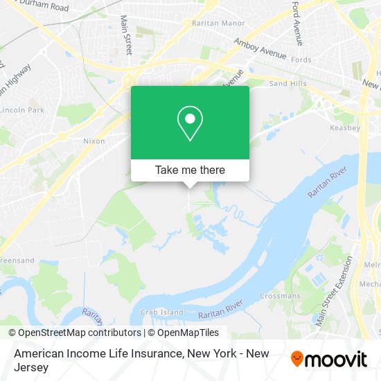 American Income Life Insurance map