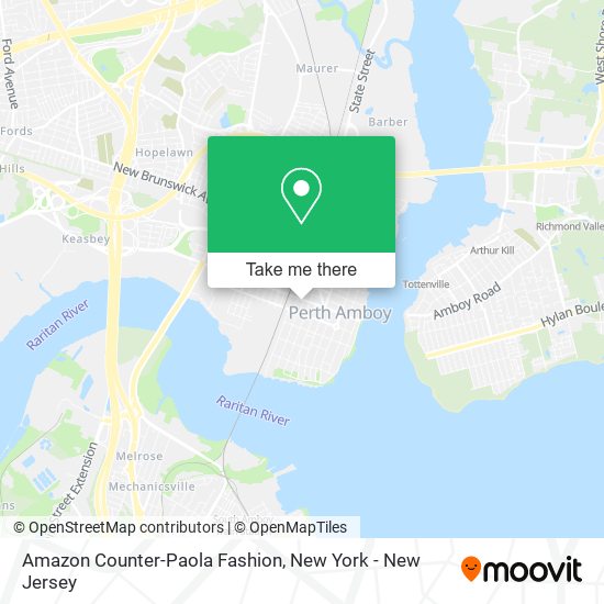 Mapa de Amazon Counter-Paola Fashion