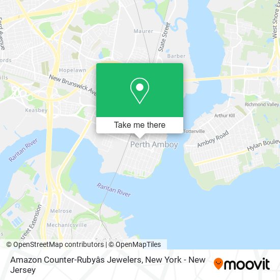 Amazon Counter-Rubyâs Jewelers map