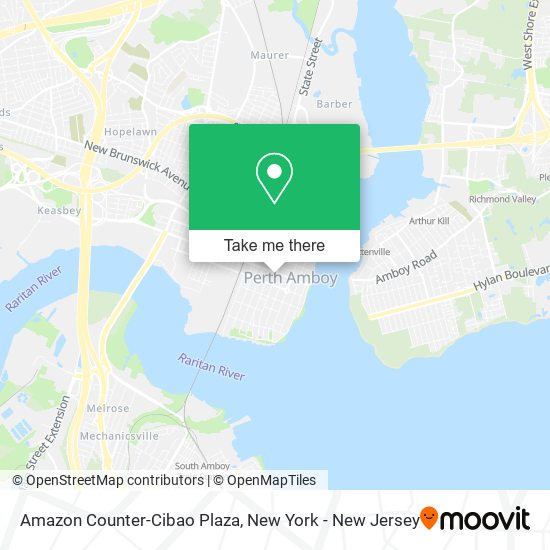 Amazon Counter-Cibao Plaza map