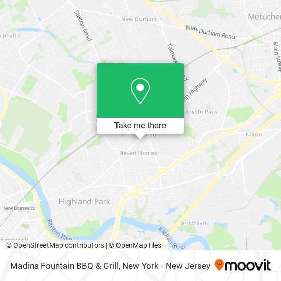 Madina Fountain BBQ & Grill map