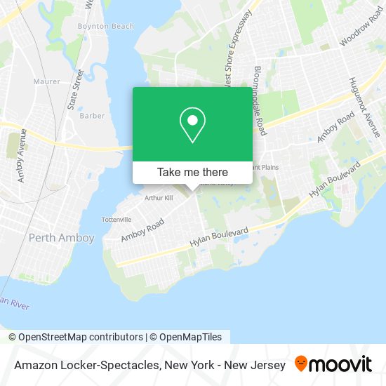 Mapa de Amazon Locker-Spectacles