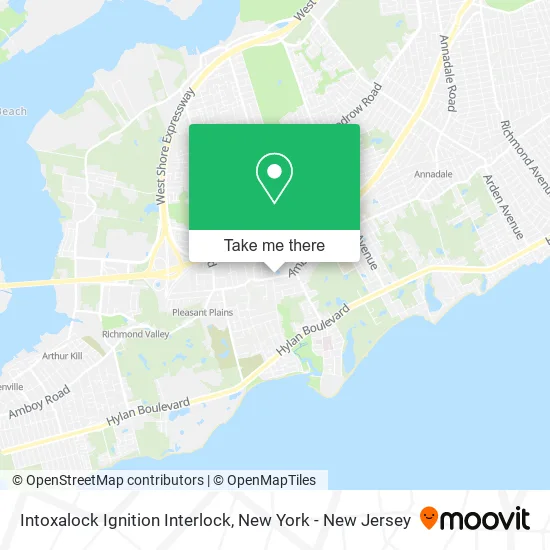 Intoxalock Ignition Interlock map