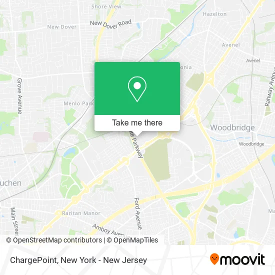 ChargePoint map