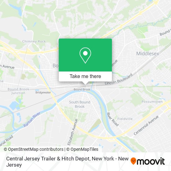 Central Jersey Trailer & Hitch Depot map