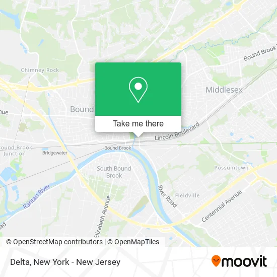 Delta map