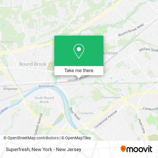 Superfresh map