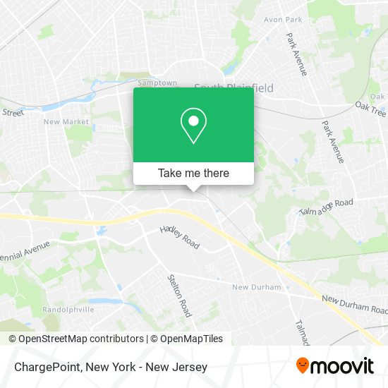 ChargePoint map