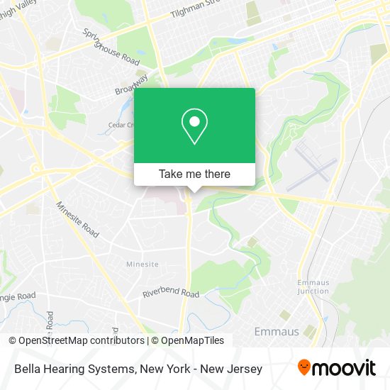 Mapa de Bella Hearing Systems