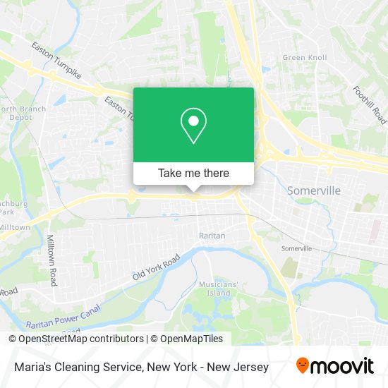 Mapa de Maria's Cleaning Service