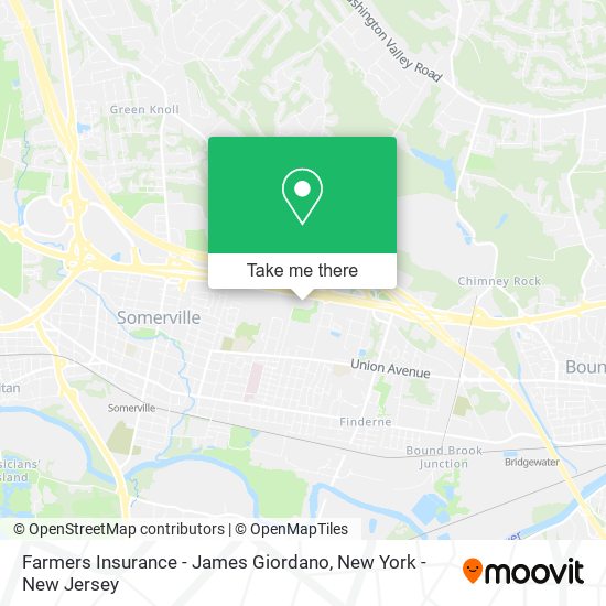 Mapa de Farmers Insurance - James Giordano