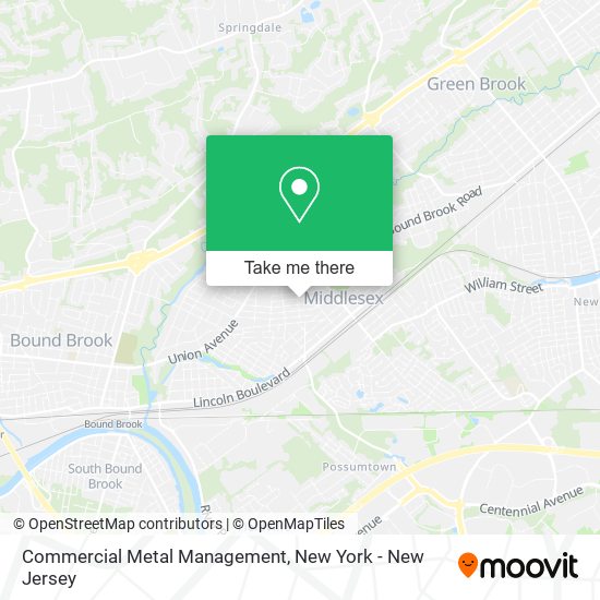 Commercial Metal Management map