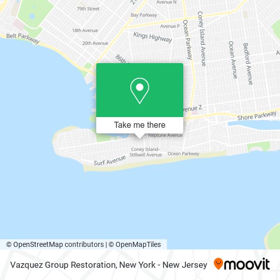 Mapa de Vazquez Group Restoration