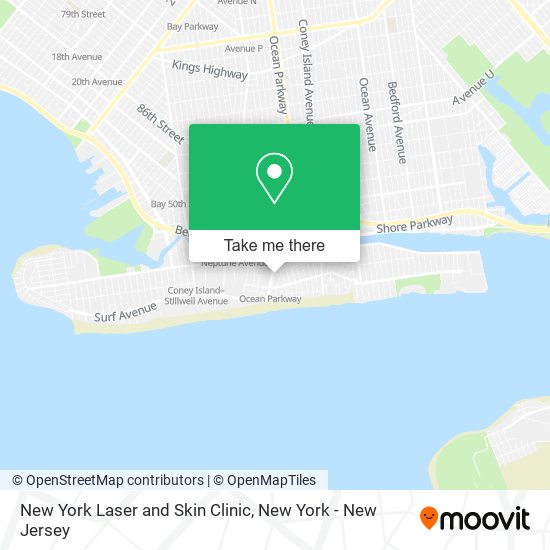 Mapa de New York Laser and Skin Clinic