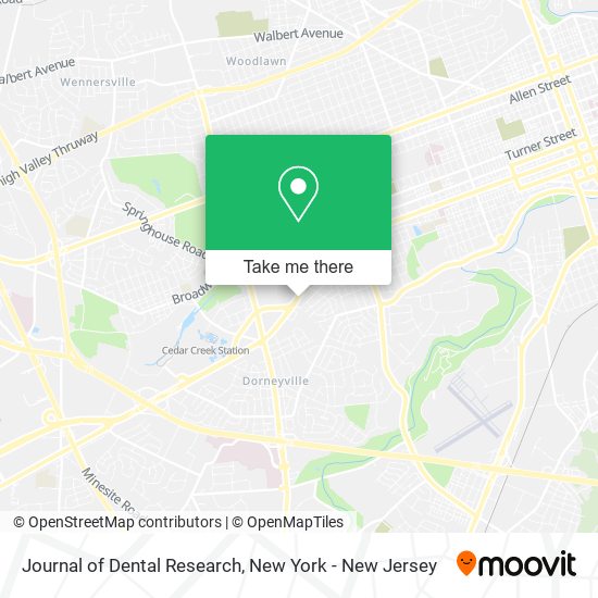 Mapa de Journal of Dental Research