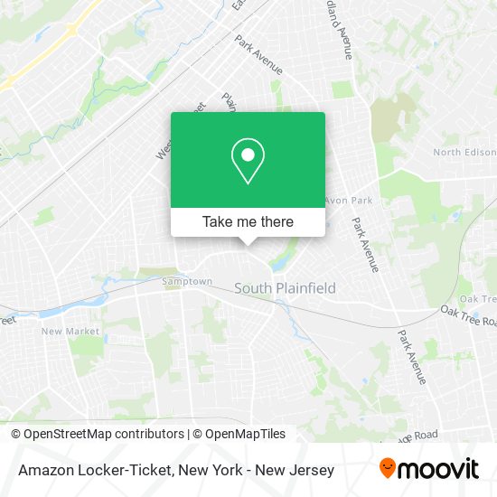 Mapa de Amazon Locker-Ticket