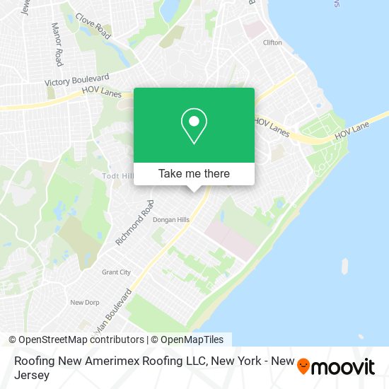 Roofing New Amerimex Roofing LLC map