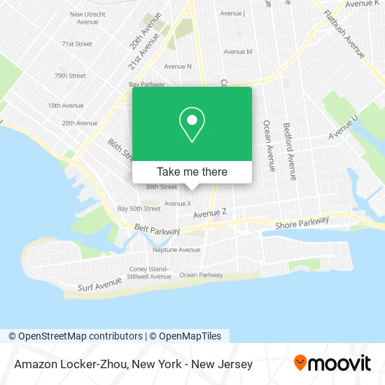 Amazon Locker-Zhou map